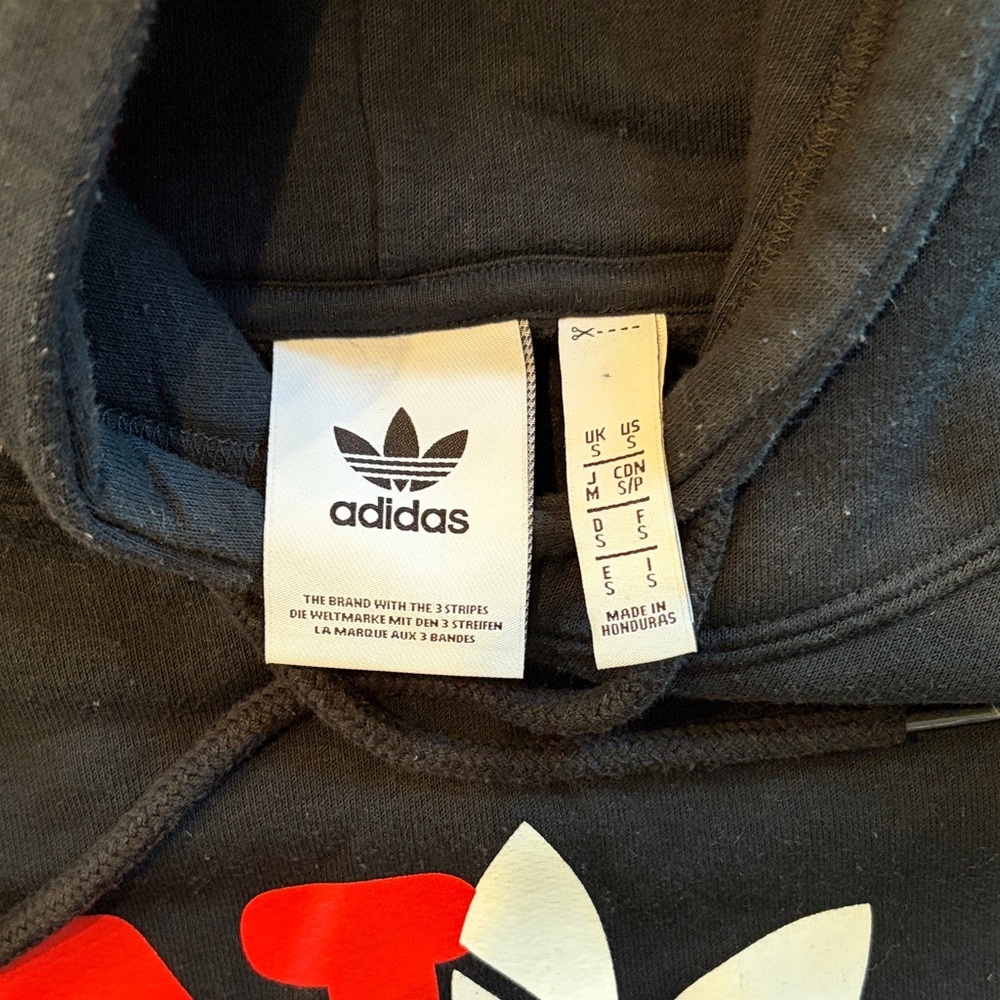adidas Black NYC Graphic Crewneck Sweatshirt - Men - Small - Picture 5 of 6
